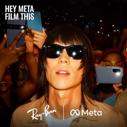 RAY-BAN Meta Gen 2 Wayfarer - AI Glasses for Men & Women - Matte Black