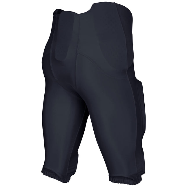 CHAMPRO Boys' Bootleg 2 Integrated Youth Football Pants with Built-in Pads Navy