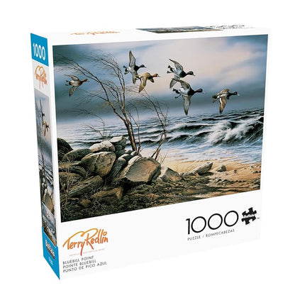 Buffalo Games - Terry Redlin - Bluebill Point - 1000 Piece Jigsaw Puzzle for Adults Challenging Puzzle Perfect for Game Nights - Finished Puzzle Size is 26.75 x 19.75