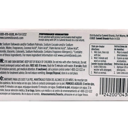 Dial Fels-Naptha 04303-01 Heavy-Duty Laundry Bar Soap, 5.5 OZ (Case Of 24)