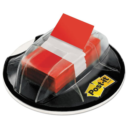 Post-it Flags, 200/High Volume Desk Grip Dispenser, 1 in Wide, Red (680-HVRD)