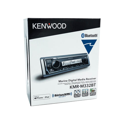 Receptor multimedia digital marino Kenwood KMR-M328BT con Alexa y Bluetooth integrado (NO reproduce CD)