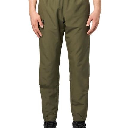 Under Armour Men's Rival Woven Windbreaker Pants, (390) Marine Od Green / / Black, Medium Tall