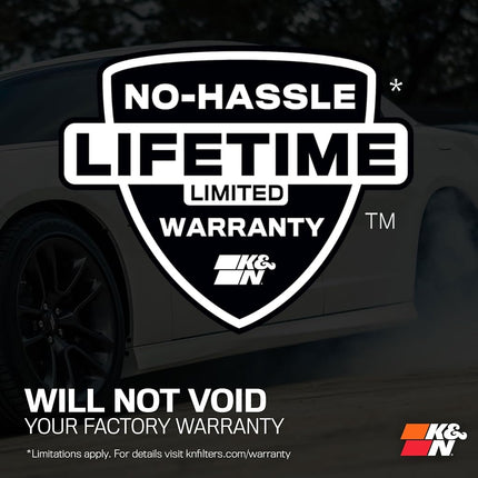 K&N Cold Air Intake Kit: High Performance, Guaranteed to Increase Horsepower: 50-State Legal: 2009-2015 CADILLAC (CTS-V)57-3086,Multi