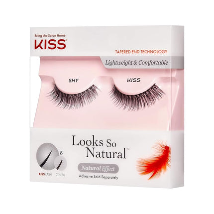 Kiss Products Looks So Natural Lashes, Shy, 0.03 Pound