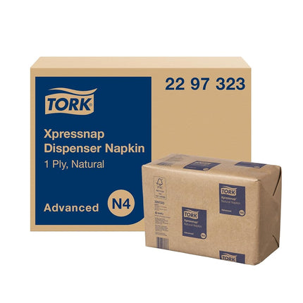 Tork Xpressnap Natural Dispenser Napkin N4, Recycl