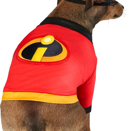 Rubie's unisex adult Disney: Incredibles 2 Shirt and Mask Pet Costume, AS Shown, M Neck 14.5 Girth 20 Back 15 US