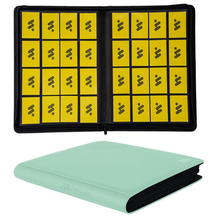 MORABTO Card Binder 16 Pocket,Trading Card Binder 