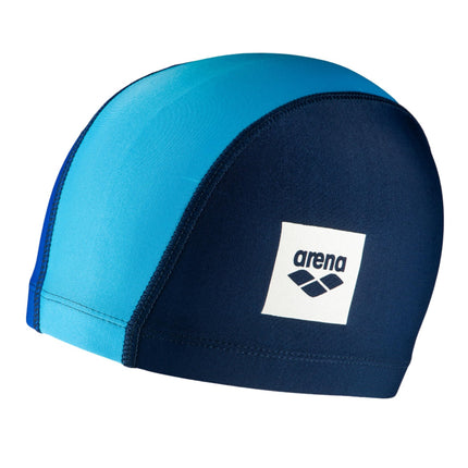 arena Unix II Jr Youth Swim Cap, Navy / Blue / Lig