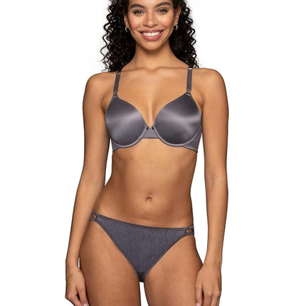 Vanity Fair womensIllumination String Bikini Panty 18108 Bikini Underwear - - Medium Steele Violet