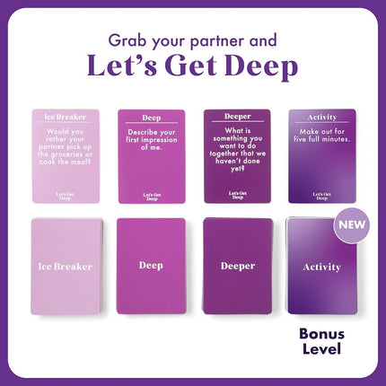 WHAT DO YOU MEME? Let's Get Deep (USA Version) Questions for Couples From Age 17+ For 2+ Players