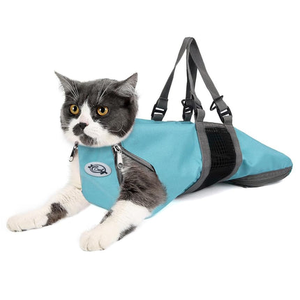 Cinf Cat Restraint Grooming Bag, Anti-Scratch Tool for Nail Trimming