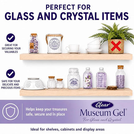 Ready America 33111 Museum Gel, Clear
