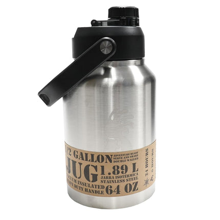Jarra de agua Aquapelli de acero inoxidable con aislamiento al vacío, 64oz