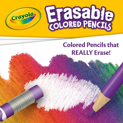 CRAYOLA Erasable Colored Pencils (36 Count)