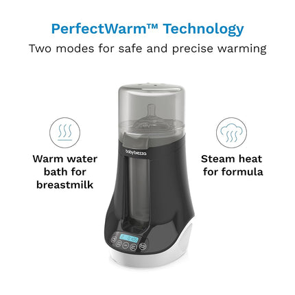 Baby Brezza Fast Baby Milk Warmer for All Bottles of Formula + Breastmilk