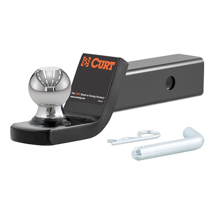 Curt 45134 2" Fusion Ball Mount with 2" Welded Bal