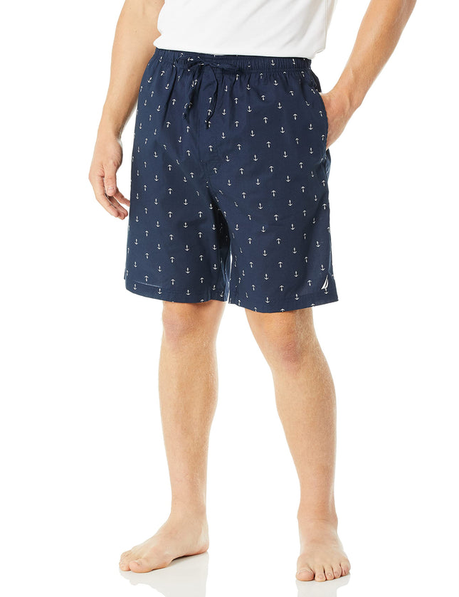 Nautica Men's Soft Woven 100% Cotton Elastic Waist