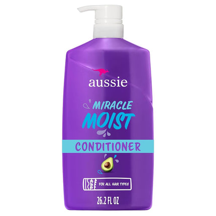 Aussie Miracle Moist with Avocado & Jojoba Oil, Pa