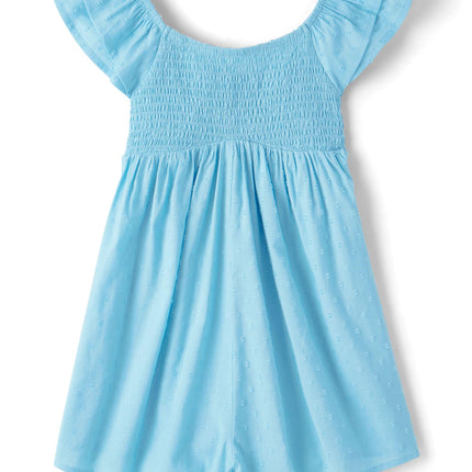 The Children's Place Girls' Smocked Skirt with Sho