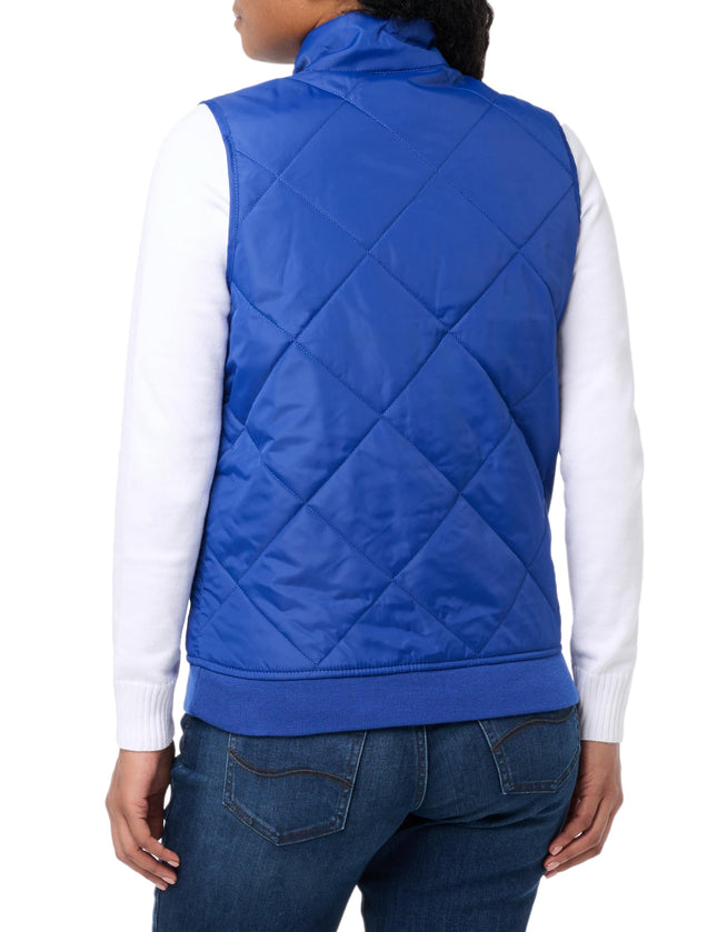 Chaleco acolchado Dickies para mujer, azul, talla XXS