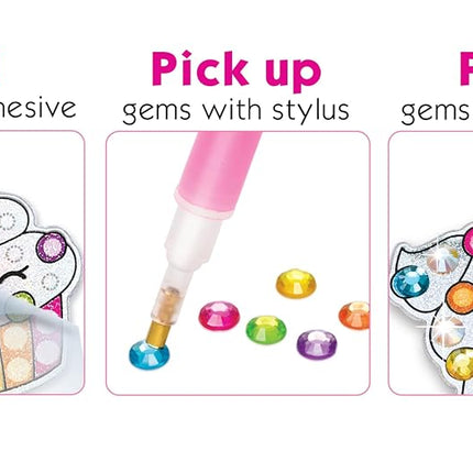 Creativity for Kids Big Gem Diamond Painting Kit - Create Your Own Sweets Stickers Diamond Arts and Crafts for Kids, Stickers and Suncatchers - Sweets Diamond Art for Kid