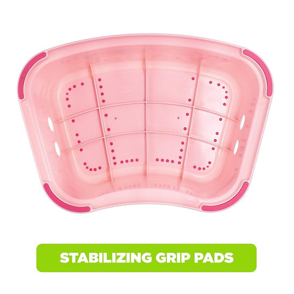 Disney Princess Loving Life 2 Piece Essential Potty Training Set - Soft Cushion, Baby Potty Training, Safe, Easy to Clean, Step Stool
