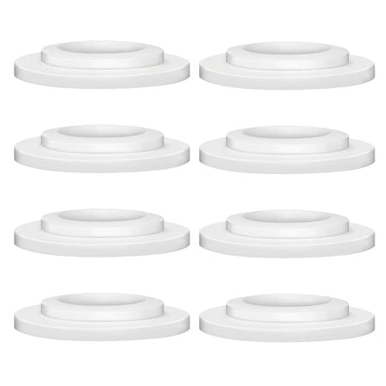 Maymom - Discos de tapón compatibles con tapas de biberón Lansinoh, biberones Lansinoh Momma, piezas de extractor de leche Lansinoh, Lansinoh Signature Pro, extractor de leche inteligente, extractor de leche manual (8 unidades)