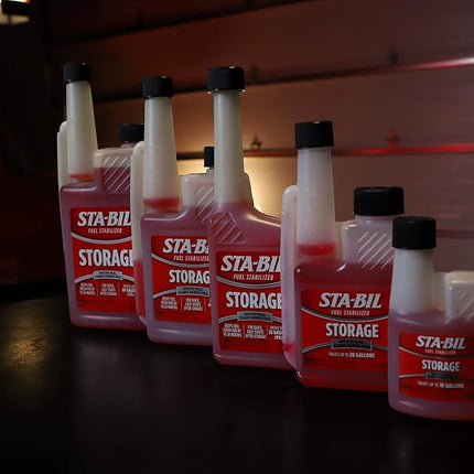 STA-BIL Storage Fuel Stabilizer, Keeps Fuel Fresh for 24 Months, Prevents Corrosion, Gasoline Treatment Additive that Protects System, Gas Stabilizer for Storage, 10 oz. (12 Pack)