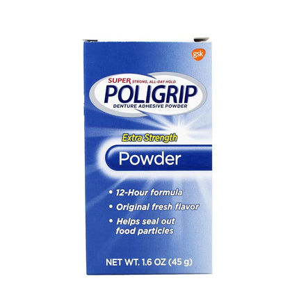 Super Poli-Grip 07801 Denture Powder (Pack of 6)