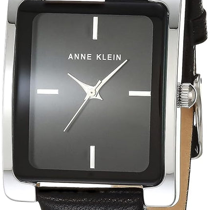 Anne Klein Women's Leather Strap Watch