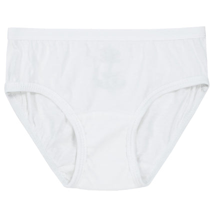Fruit of the Loom Girls' Cotton Brief Underwear, Multipack, Brief - 20 Pack - White/Stripes/Animal Print, 6