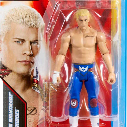 Mattel WWE Cody Rhodes Figura de Acción Top Picks, Coleccionable con 10 Puntos de Articulación y Detalles Realistas, 6 Pulgadas