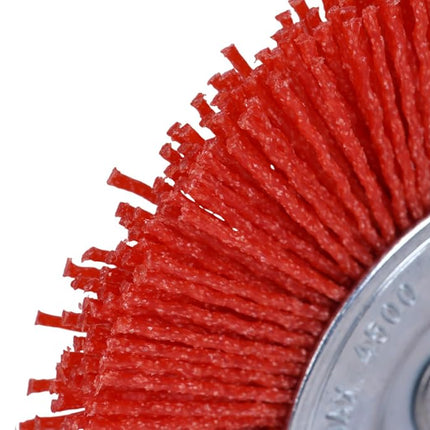 Century Drill and Tool 77441 Coarse Nylon Abrasive Radial Brush, 4-Inch