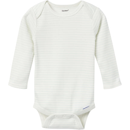 Gerber Unisex Baby Multi-pack Onesies Bodysuits (Short and Long Sleeve), Garden Floral, Newborn