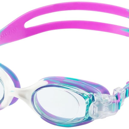 Speedo Hydrosity Swim Goggles, White Cloud, One Size