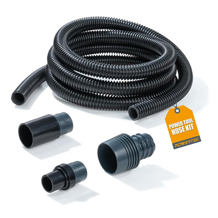 POWERTEC 70356 10 ft. Vacuum Hose Dust Collection 