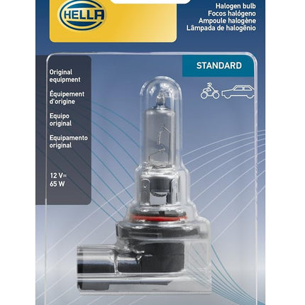 HELLA 9005SB Single Blister Standard Halogen Bulb,