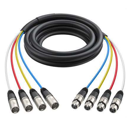 Cable Matters 4-Channel XLR Male to Female Snake C