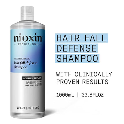 Ultimate Power Hair Fall Defense Shampoo by Nioxin for Unisex - 33.8 Shampoo