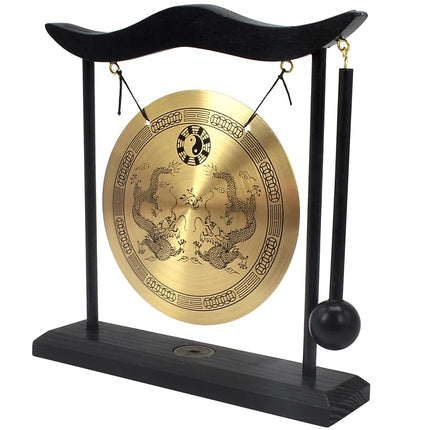 Gong de bureau Feng Shui Zen Art en laiton H1303