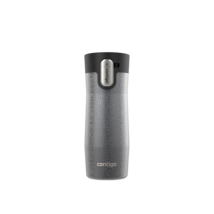Contigo AUTOSEAL West Loop Gobelet de Voyage Isotherme en Acier Inoxydable avec Couvercle Easy-Clean 470 ml Cristal Sake