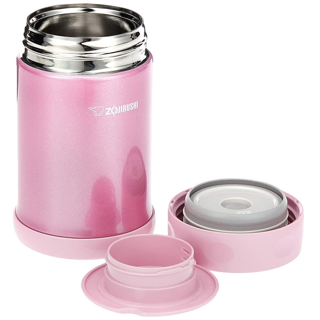 Recipiente térmico de acero inoxidable Zojirushi de 0.5 litros/17 onzas, rosa brillante