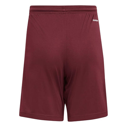 adidas boys Squad 21 Shorts Team Maroon/White Small