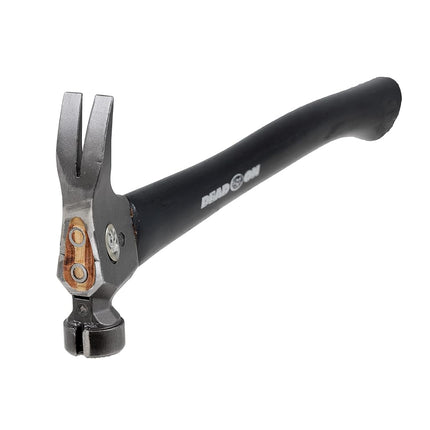 Dead On Tools - Investment Cast Wood Hammer, 16" Curved Hickory Handle, 21oz. (DO21C)