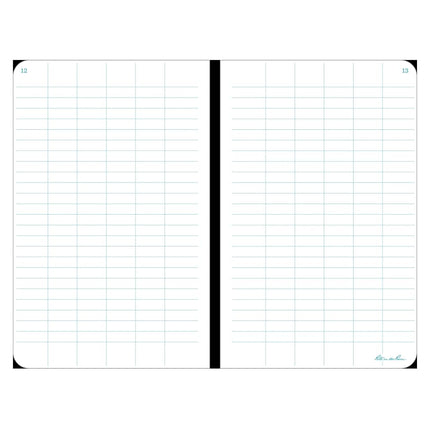 Rite in the Rain Weatherproof Hard Cover Notebook, 4.75" x 7.5", Yellow Cover, Level Pattern (No. 310F)