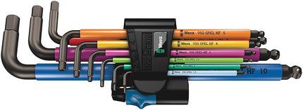 Wera 950/9 Metric BlackLaser Hex-Plus L-Key with H