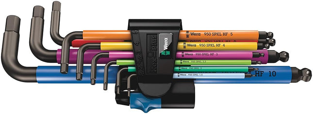 Wera 950/9 Metric BlackLaser Hex-Plus L-Key with H