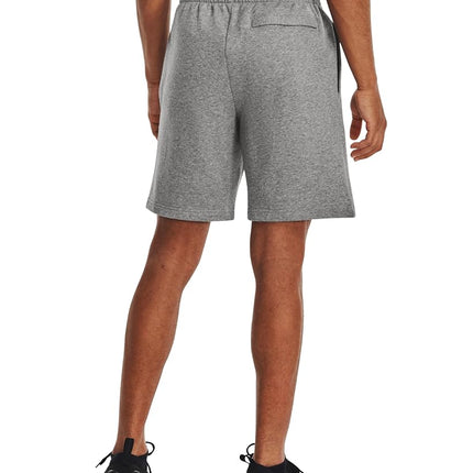 Under Armour Mens UA Rival Fleece Shorts Gray XS