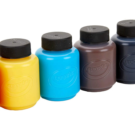 Crayola Pumpkin Paint Kit, Acrylic Paints in Classic Colors, Halloween Decorations, 6Count
